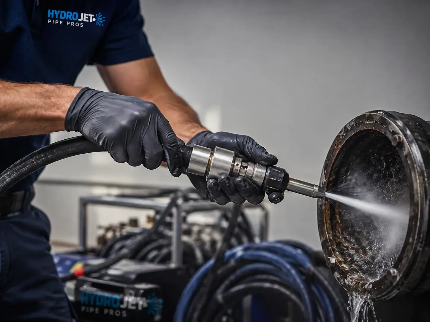 Hydro Jet Pipe Descaling in Grove City, OH